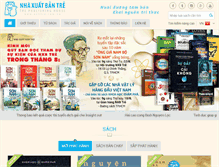 Tablet Screenshot of nxbtre.com.vn